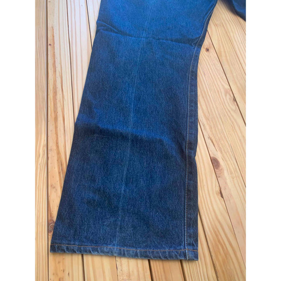 Men's 501xx dark blue Jeans - button fly - Like New - W42 L32 - Picture 4 of 8